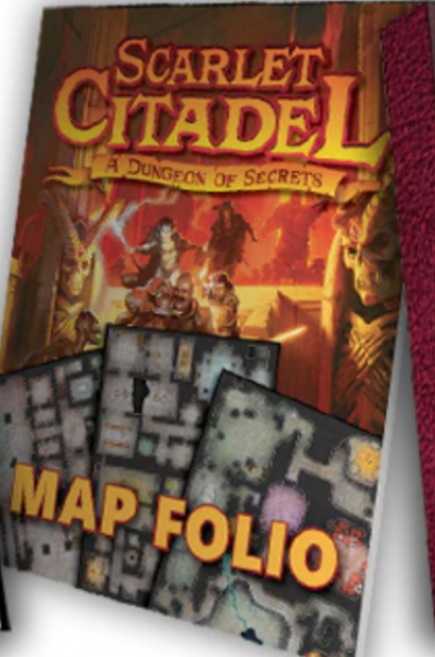 D&D 5th Edition: Scarlet Citadel Map Folio