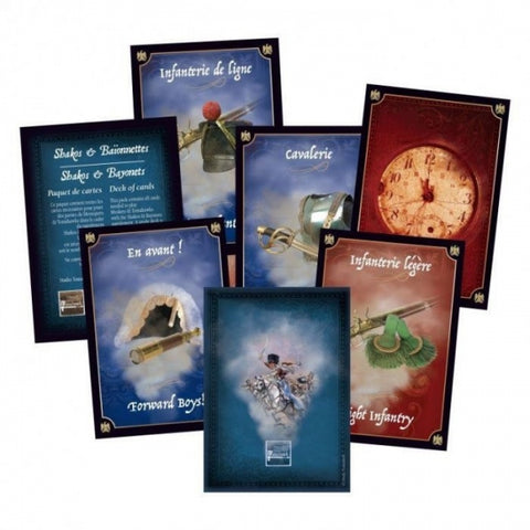 Muskets & Tomahawks: Shakos & Bayonets Card Deck