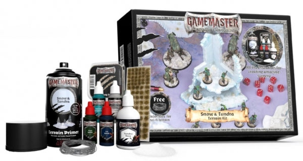 Army Painter: Gamemaster Snow & Tundra Terrain Kit