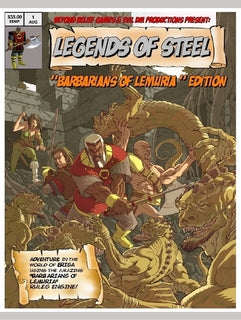 Legends of Steel: Barbarians of Lemuria Edition hardcover