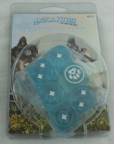 Magical Kitties Save the Day RPG: Kitty Paw Dice Set (6 d6)