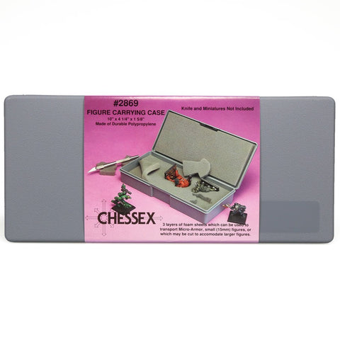 CHX 02869 Small Figure Carrying Case - 3 Foam Sheets