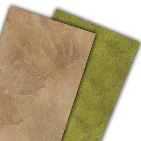 BB951 Two-sided Neoprene 48"x72" Desert/Grass Gaming Mat