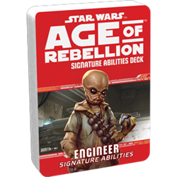 Star Wars Age of Rebellion: Signature Abilities Deck- Engineer