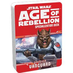 Star Wars Age of Rebellion: Specialization Deck - Soldier Vanguard