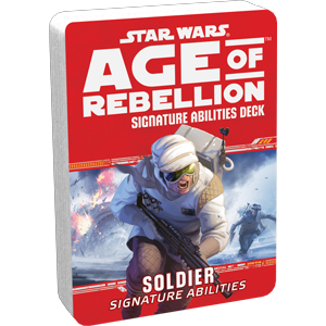 Star Wars Age of Rebellion: Signature Abilities Deck- Soldier
