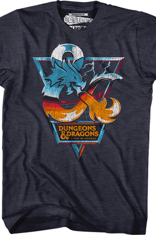 Vintage Chrome Dungeons & Dragons T-Shirt