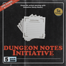 Dungeon Sticky Notes - Initiative Tracker 5 Pack