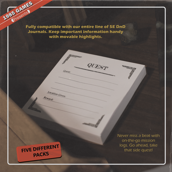 Dungeon Sticky Notes - Variety Pack