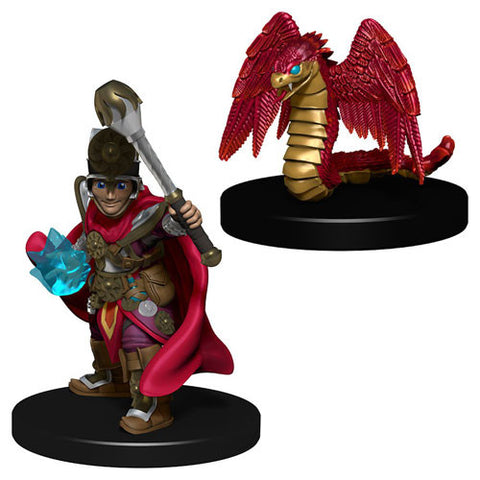 WZK 73321 Wardlings: Boy Cleric And Winged Snake