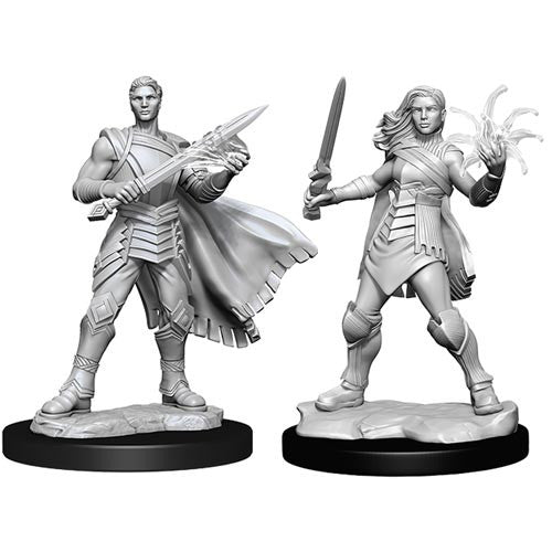 Magic Unpainted Minis: W3 Rowan & Will Kenrith