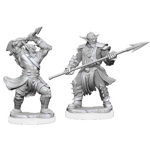 Critical Role Unpainted Miniatures: W1 Bugbear Fighter