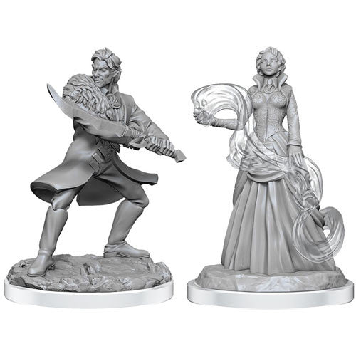 WZK 90549 Critical Role Unpainted Miniatures: W3 Vampire & Necromancer Nobles