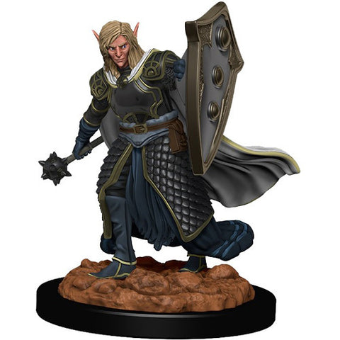 WZK 93008 Premium Miniatures: Male Elf Cleric