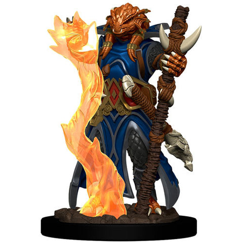 WZK 93029 Female Dragonborn Sorcerer Premium Figure