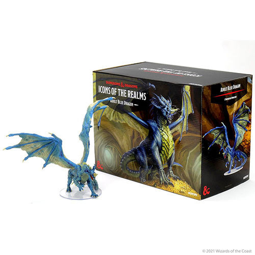 D&D Icons of the Realms - Adult Blue Dragon Premium Figure