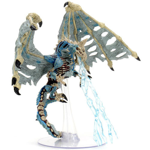 D&D Icons of the Realms Miniatures: Boneyards Premium Figure - Adult Blue Dracolich