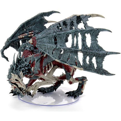 D&D Icons of the Realms Miniatures: Boneyards Premium Figure - Adult Green Dracolich