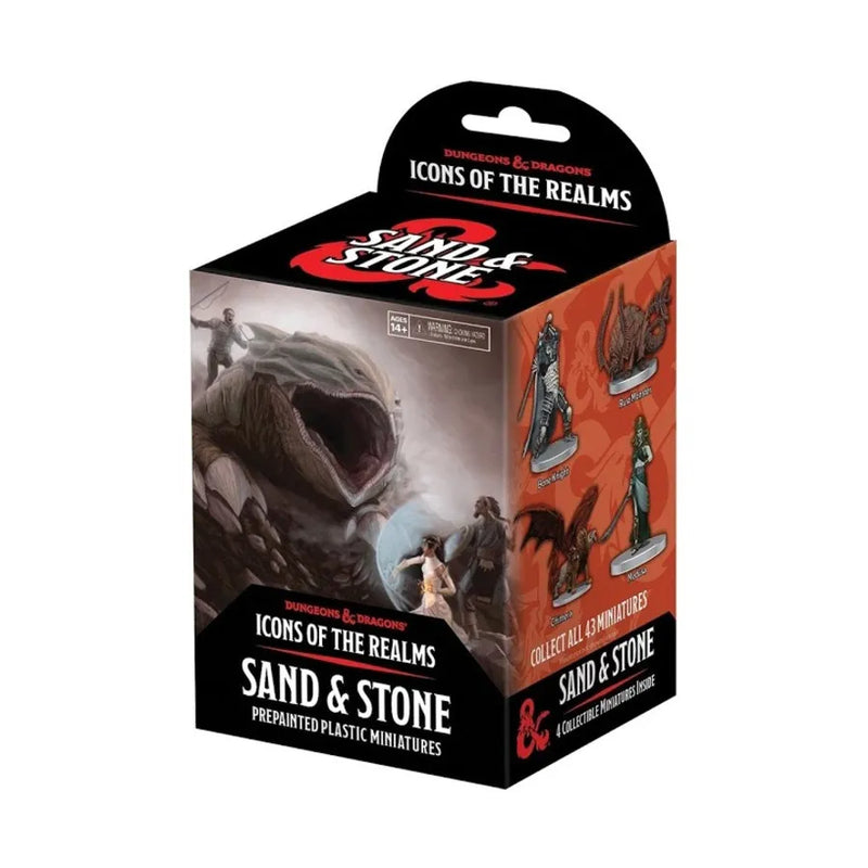 D&D Icons of the Realms Miniatures: Sand & Stone - Booster Brick